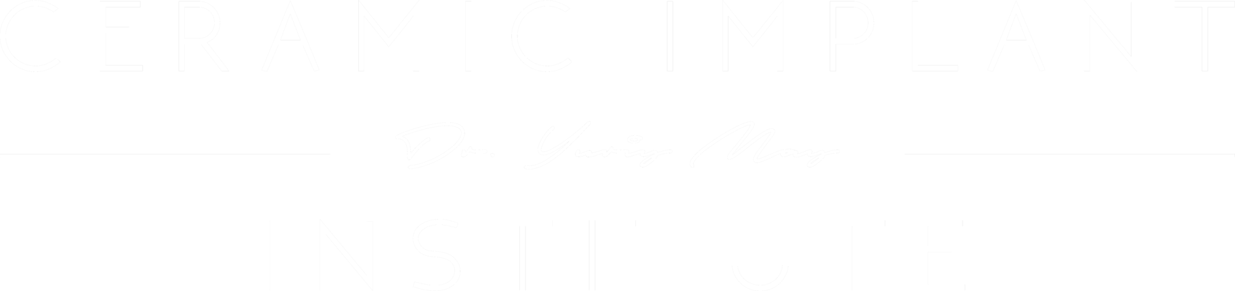 Ceramic Implant Institute with Dr. Yuriy May’s signature
