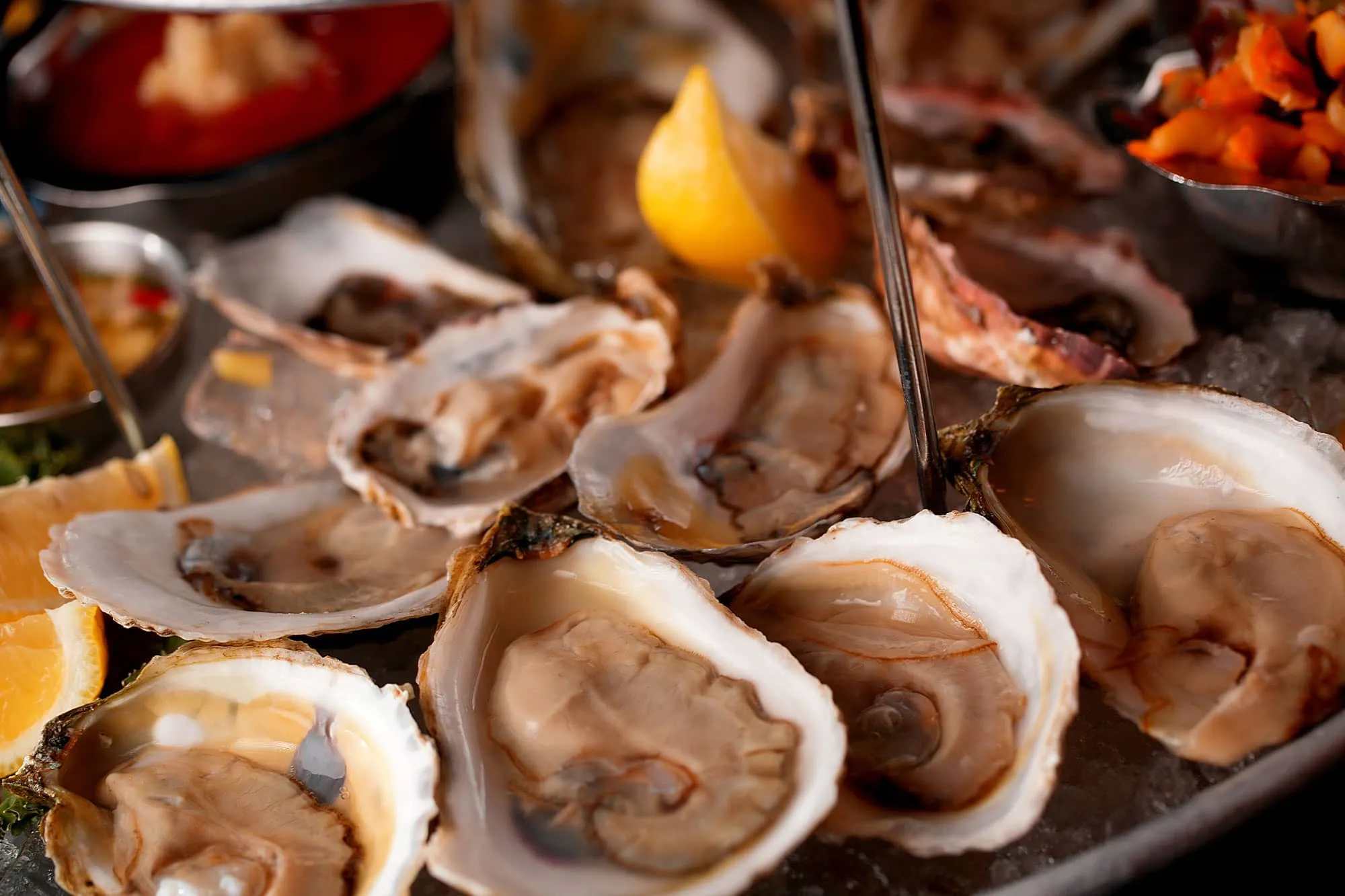 Fresh oysters at Max’s Oyster Bar